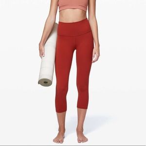 Lululemon Align 21” • size 4 • Cayenne • WORN ONCE